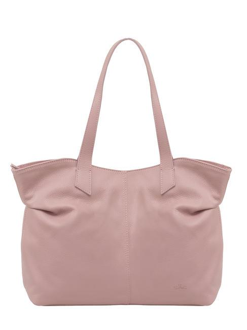 LESAC MARTINA Dollar leather shopper bag millennial pink - Women’s Bags