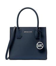 MICHAEL KORS MERCER Handbag, with shoulder strap, in leather navy - Women&rsquo;s Bags - 1