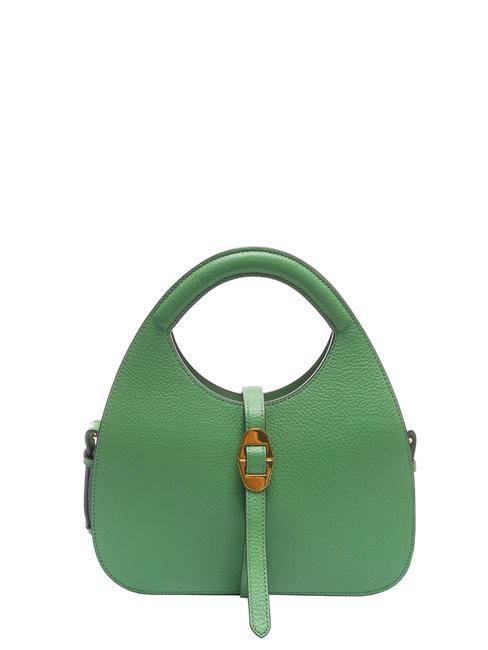 COCCINELLE COSIMA Handbag in hammered leather peppermint - Women’s Bags