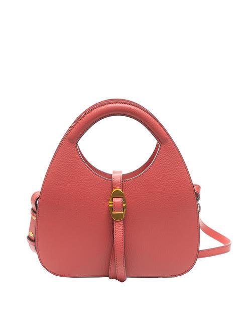 COCCINELLE COSIMA Handbag in hammered leather cranberries - Women’s Bags