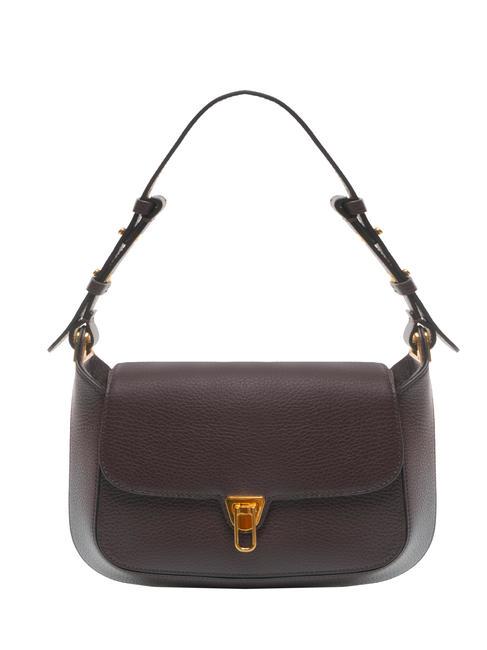 COCCINELLE CRISTHY Shoulder bag in hammered leather there - Women’s Bags