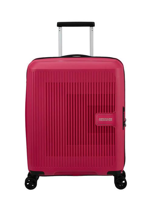 AMERICAN TOURISTER AEROSTEP Expandable hand luggage trolley pink flash - Hand luggage