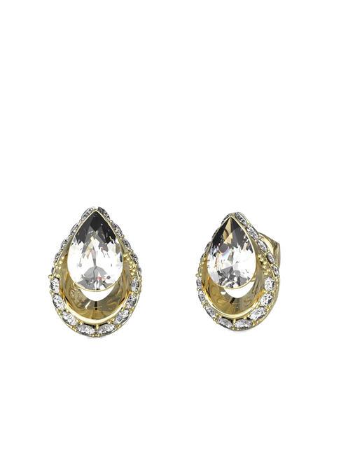 GUESS LOLLIPOP Earrings with zircons yellow gold - Earrings