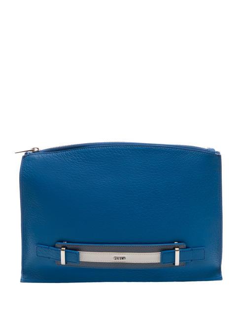 FURLA GIOVE Double nirvana clutch klein blue f+black - Women’s Bags