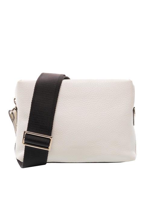 FURLA MERCURIO  Leather bandolier SILVER - Women’s Bags