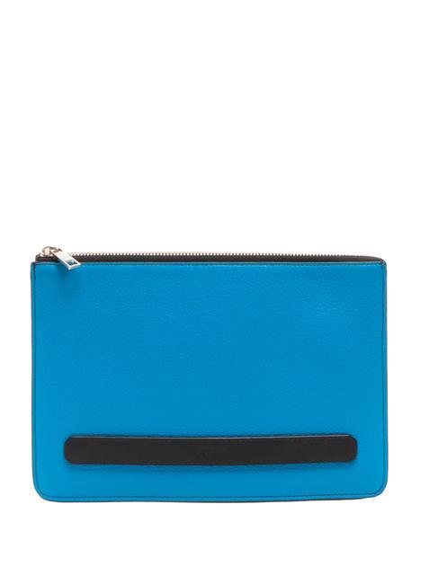 FURLA ULISSE St eracle calfskin clutch turquoise h - Women’s Bags