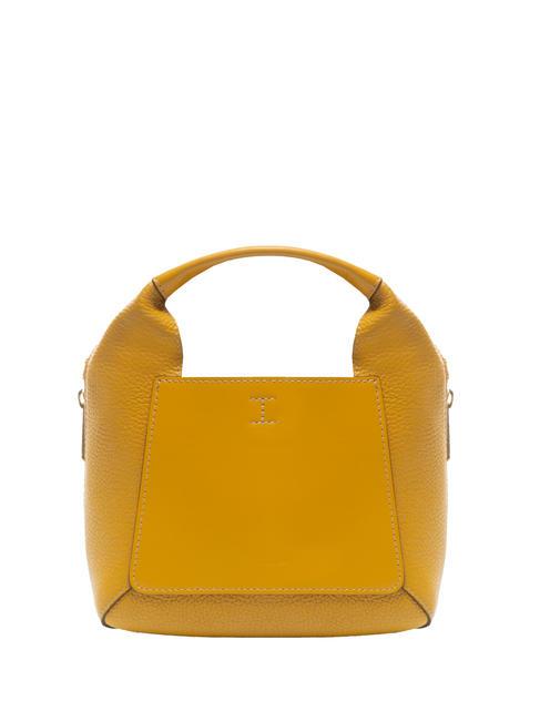 FURLA GILDA Leather mini bags with shoulder strap sunflower + cognac h - Women’s Bags