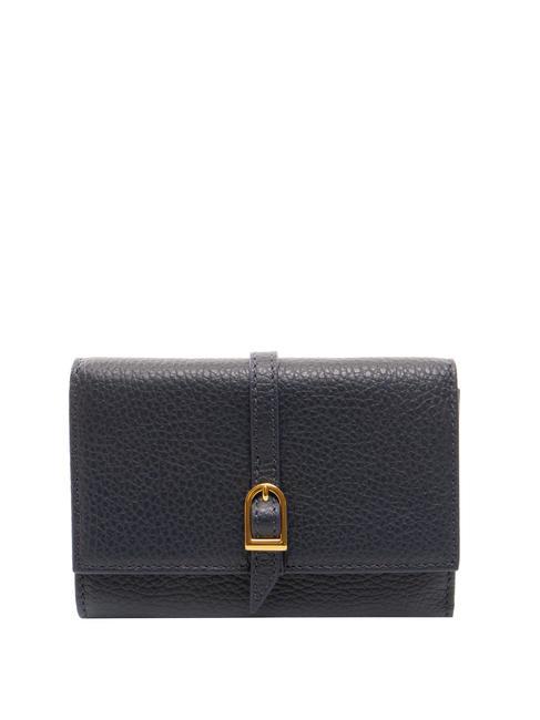 COCCINELLE CHERRY Leather wallet midnight blue - Women’s Wallets