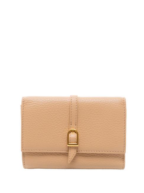COCCINELLE CHERRY Leather wallet toasted - Women’s Wallets