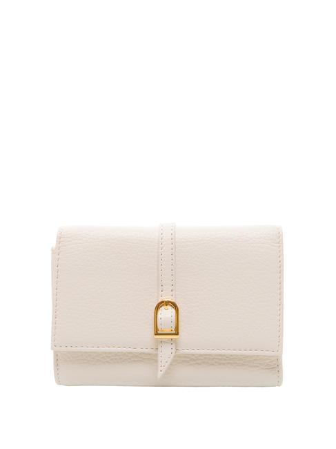 COCCINELLE CHERRY Leather wallet coconut milk - Women’s Wallets