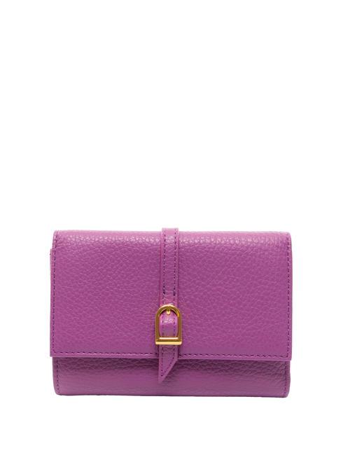 COCCINELLE CHERRY Leather wallet dahlia - Women’s Wallets