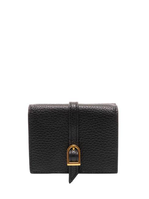 COCCINELLE CHERRY Mini leather wallet Black - Women’s Wallets