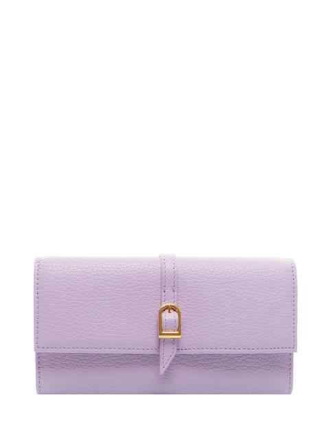 COCCINELLE CHERRY  Pebbled leather wallet lav./lav. - Women’s Wallets