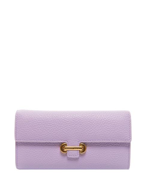 COCCINELLE KATTIE Pebbled leather wallet lav./lav. - Women’s Wallets