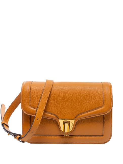 COCCINELLE NEW MARVIN TWIST  Shoulder bag, in leather paprika - Women’s Bags