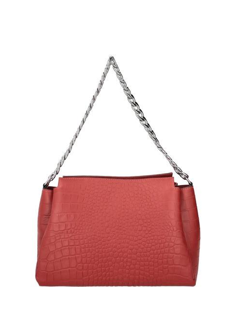 TOSCA BLU BIGNE Croco print leather bag brick - Women’s Bags