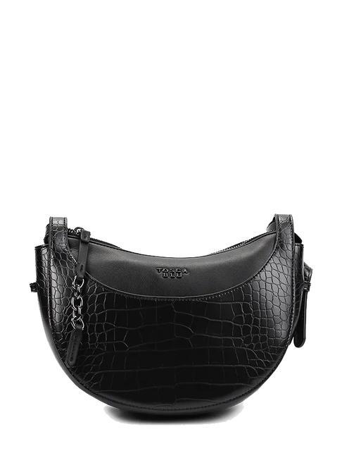 TOSCA BLU TIRAMISU Croc print shoulder bag Black - Women’s Bags