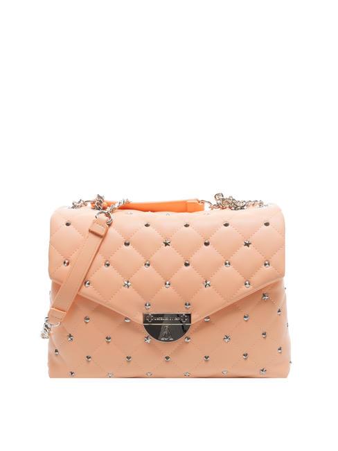 L'ATELIER DU SAC REBECCA Quilted shoulder bag peach - Women’s Bags