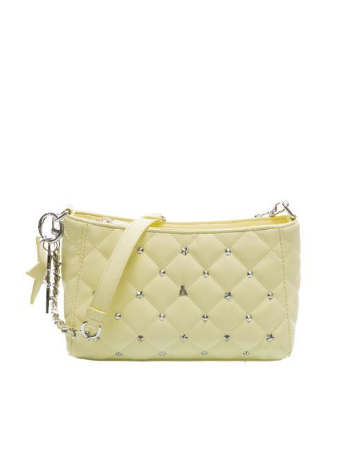 L'ATELIER DU SAC REBECCA Quilted shoulder bag pale lime - Women’s Bags