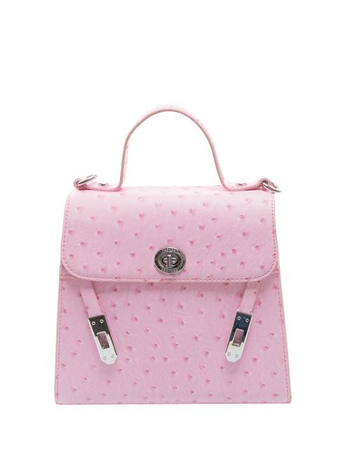 PASH BAG LOVELY DAY Ostrich print handbag pink - Women’s Bags