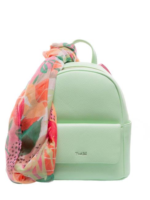 PASH BAG LIKE IT! Backpack with pocket and scarf green - Women’s Bags