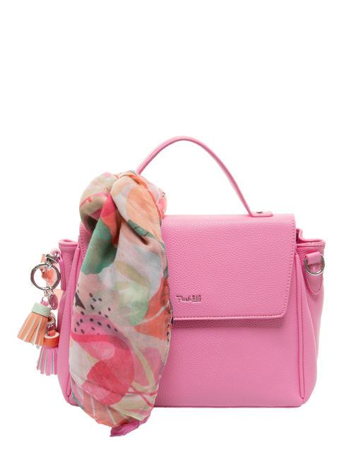 PASH BAG LIKE IT! Satchel bag with scarf pink - Women’s Bags