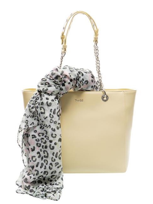 PASH BAG BLUSH Shopper bag with scarf yellow - Women’s Bags