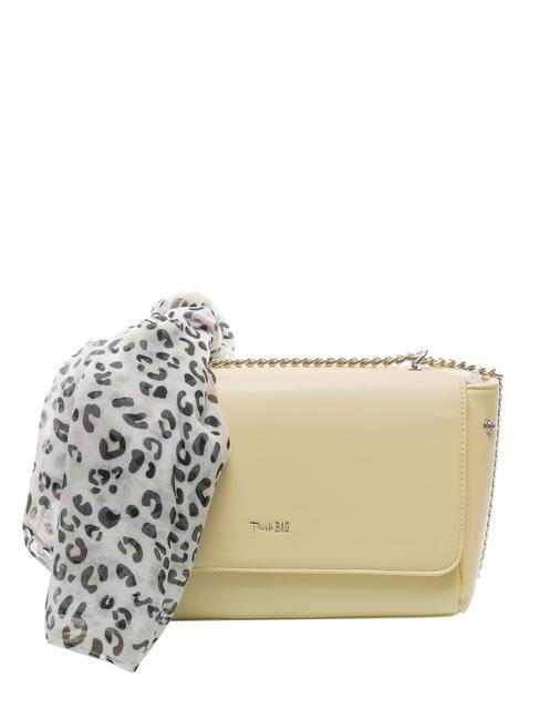 PASH BAG BLUSH Shoulder bag with scarf yellow - Women’s Bags