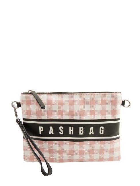 PASH BAG TWEEDY Clutch bag with cuff and shoulder strap multicolored - Women’s Bags