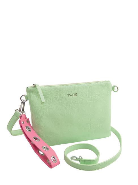 PASH BAG LIKE IT! Clutch bag with cuff and shoulder strap green - Women’s Bags