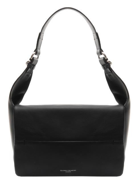 GIANNI CHIARINI GLORIA  Shoulder bag, in leather var black - Women’s Bags