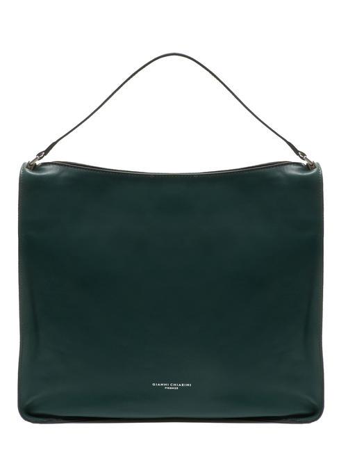 GIANNI CHIARINI RENE  Shoulder bag, in leather deep green - Women’s Bags