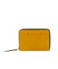 THE BRIDGE CHIARA Small zip around leather wallet corn yellow abb. gold - Women’s Wallets - 1