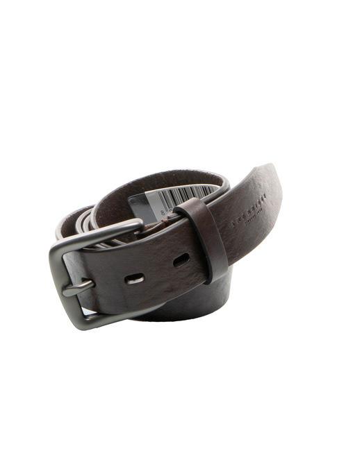 THE BRIDGE BRUNELLESCHI Leather belt, can be shortened sweet chestnut ruthenium dk - Belts