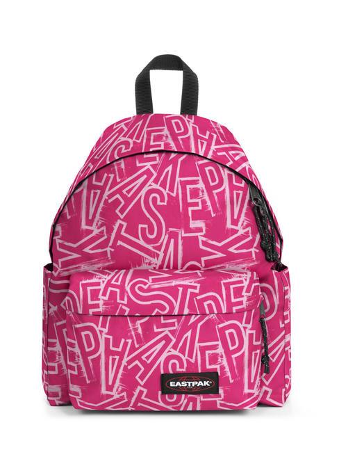 EASTPAK PADDED DAY PAK'R 14" laptop backpack ep letterspink - Backpacks & School and Leisure