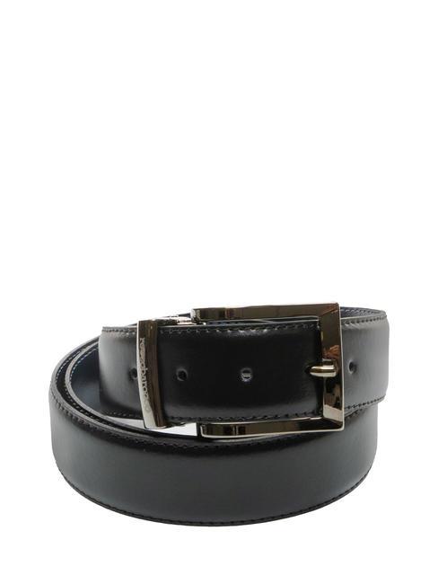ROCCOBAROCCO DOUBLEFACE Reversible belt black/blue - Belts