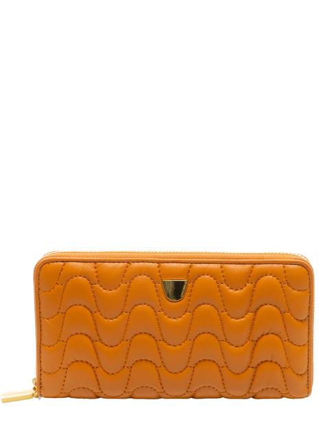 COCCINELLE CLIVIA MATELASSE  Zip around wallet paprika - Women’s Wallets
