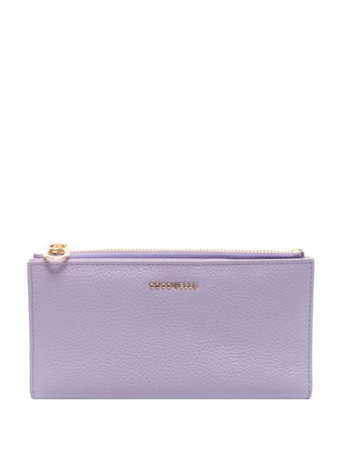 COCCINELLE METALLIC SOFT Wallet with shoulder strap lav./lav. - Women’s Wallets