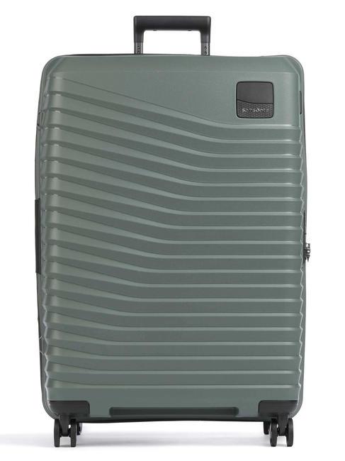 SAMSONITE INTUO Large expandable trolley olivegreen - Rigid Trolley Cases
