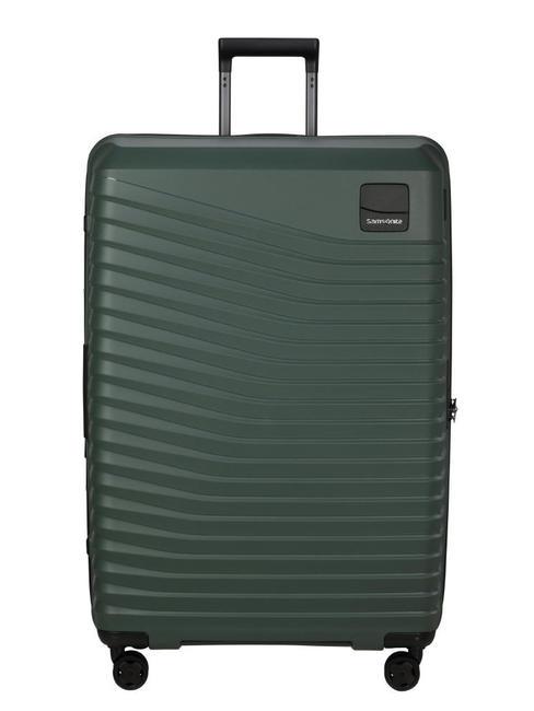 SAMSONITE INTUO Extra large expandable trolley olivegreen - Rigid Trolley Cases