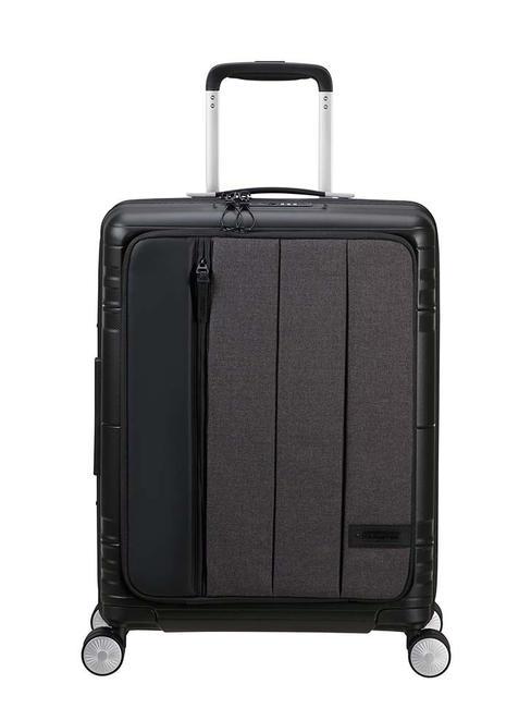 AMERICAN TOURISTER HELLO CABIN Exp. hand luggage trolley gray melange - Hand luggage