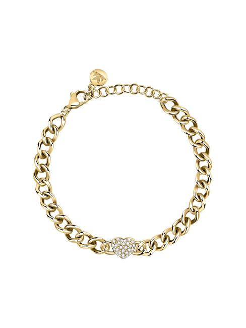 MORELLATO INCONTRI Crystal heart chain bracelet SILVER - Bracelets