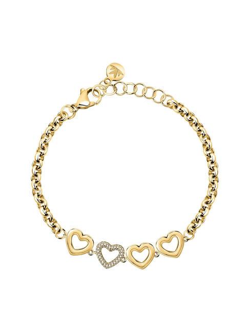 MORELLATO BAGLIORI Bracelet with 4 heart charms SILVER - Bracelets