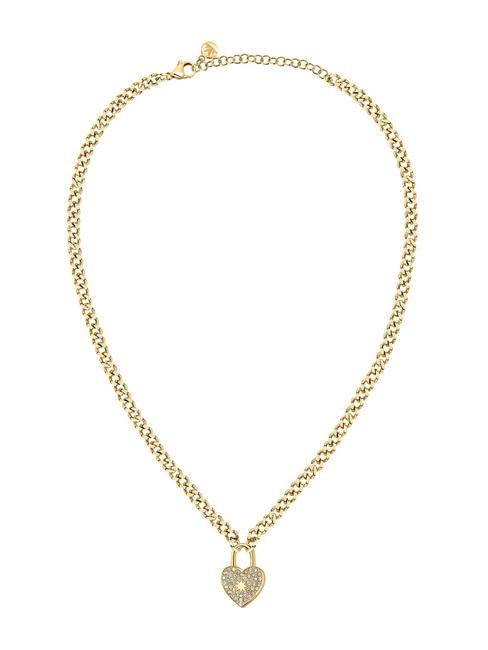MORELLATO ABBRACCIO Zircon heart charm necklace SILVER - Necklaces