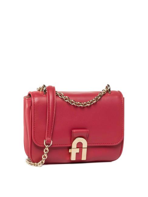 FURLA COSY Burnish nappa leather shoulder bag RUBY - Women’s Bags
