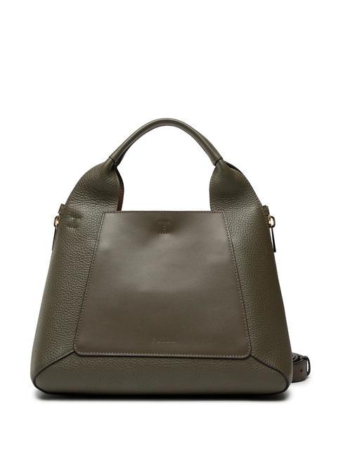 FURLA GILDA Roma and st eracle calfskin tote bag sage c+greige - Women’s Bags