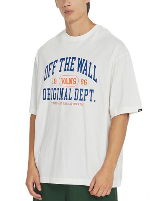 VANS OFF THE WALL Short sleeve cotton t-shirt Marshmallow - T-shirt