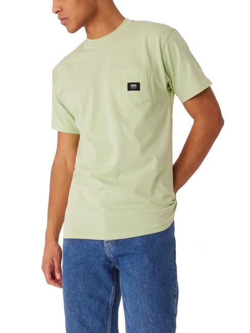 VANS WOVEN Short sleeve cotton t-shirt winter pear - T-shirt