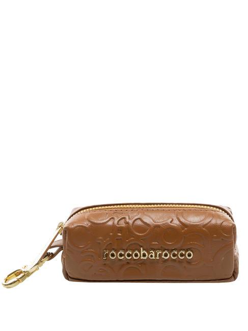 ROCCOBAROCCO RB Embossed Leather key/coin case leather - Key holders