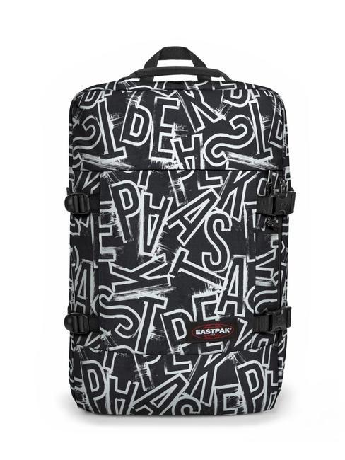 EASTPAK TRAVELPACK  Travel backpack, 17 "pc holder ep lettersblack - Laptop backpacks
